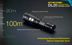 Nitecore DL20 Dive Torch 8 Nitecore DL20 Dive Torch -Nitecore DL20 2