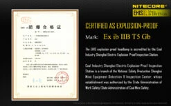 Nitecore EH1S Safety Headtorch -Nitecore EH1S 1