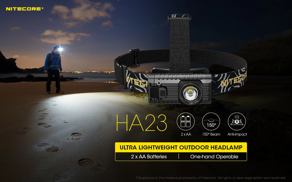 Nitecore HA23 Headtorch 2 Nitecore HA23 Headtorch - Image 2