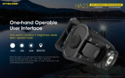 Nitecore HA23 Headtorch 11 Nitecore HA23 Headtorch -Nitecore HA23 5