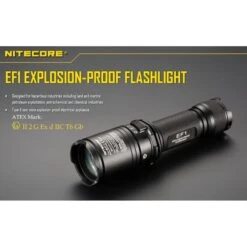 Nitecore EF1 Explosion-Proof Flashlight -Nitecore Lumen20Tactical20LLC20dba20Nitecore20Store EF1xxmkt1xxs