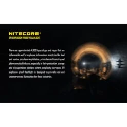 Nitecore EF1 Explosion-Proof Flashlight -Nitecore Lumen20Tactical20LLC20dba20Nitecore20Store EF1xxmkt2xxs