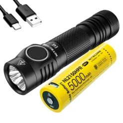Nitecore E4K Next Generation 21700 Compact EDC Flashlight