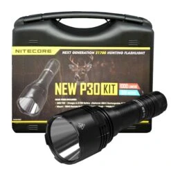 Nitecore NEW P30 Hunting Kit With LumenTac Offset Mount And AC USB Adapter