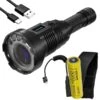 Nitecore 3000 Lumen 1804 Yard Rechargeable LEP Flashlight