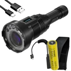 Nitecore 3000 Lumen 1804 Yard Rechargeable LEP Flashlight
