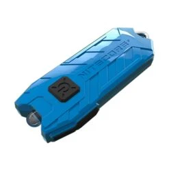 Nitecore TUBE V2.0 55 Lumen USB Rechargeable Keychain Flashlight (Azure)