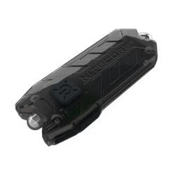Nitecore TUBE V2.0 55 Lumen USB Rechargeable Keychain Flashlight (Black)