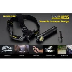 Nitecore HC35 2700 Lumen USB Rechargeable 21700 Headlamp -Nitecore Lumen20Tactical20LLC20dba20Nitecore20Store HC35xxmktxx2xxs