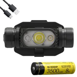 Nitecore 1750 Lumen NVG Mountable Rechargeable Headlamp With Red/High CRI Light