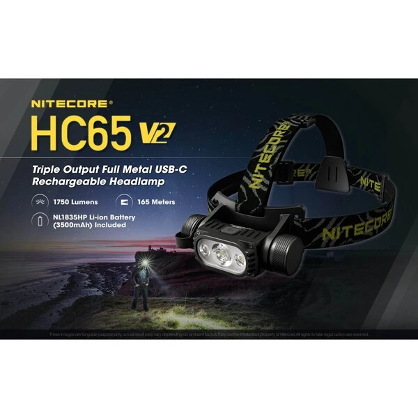 Nitecore 1750 Lumen USB-C Rechargeable Headlamp 4 Nitecore 1750 Lumen USB-C Rechargeable Headlamp - Image 4