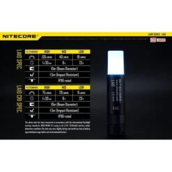 Nitecore LA10 Mini 135 Lumen Lantern - 1xAA -Nitecore Lumen20Tactical20LLC20dba20Nitecore20Store LA10xxmkt3xxs