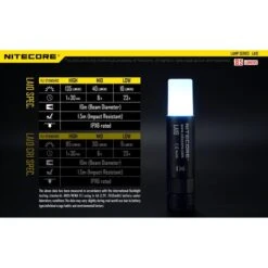 Nitecore LA10 Mini 135 Lumen Lantern - 1xAA -Nitecore Lumen20Tactical20LLC20dba20Nitecore20Store LA10xxmkt5xxs