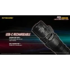 Nitecore P10i 1800 Lumen USB-C Rechargeable Flashlight -Nitecore Lumen20Tactical20LLC20dba20Nitecore20Store P10Ixxmktxx3xxs