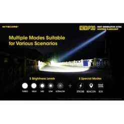 Nitecore NEW P30 1000 Lumen 676 Yard Long Throw Hunting Flashlight -Nitecore Lumen20Tactical20LLC20dba20Nitecore20Store P30Nxxmktxx4xxs