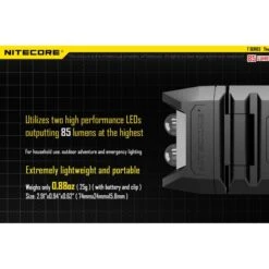 Nitecore THUMB 85 Lumen Tiltable Keychain Light -Nitecore Lumen20Tactical20LLC20dba20Nitecore20Store THUMBxxmktxx1xxs