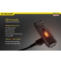 Nitecore THUMB 85 Lumen Tiltable Keychain Light -Nitecore Lumen20Tactical20LLC20dba20Nitecore20Store THUMBxxmktxx4xxs