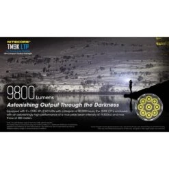Nitecore 9800 Lumen Low Temperature Rechargeable Flashlight -Nitecore Lumen20Tactical20LLC20dba20Nitecore20Store TM9KLTPxxmktxx4xx402620