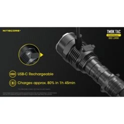 Nitecore 9800 Lumen USB-C Rechargeable Flashlight -Nitecore Lumen20Tactical20LLC20dba20Nitecore20Store TM9KTACxxmktxx4xxsxxa1f0d9