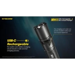 Nitecore MH11 1000 Lumen USB-C Rechargeable Flashlight -Nitecore Lumen20Tactical20LLC20dba20Nitecore20Store mh11xxmktxximgxx3xxs