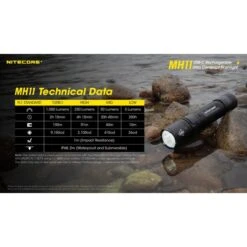 Nitecore MH11 1000 Lumen USB-C Rechargeable Flashlight -Nitecore Lumen20Tactical20LLC20dba20Nitecore20Store mh11xxmktxximgxx5xxs