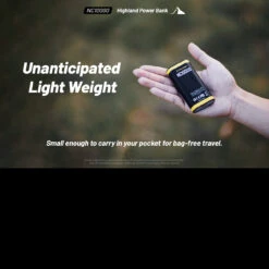 Nitecore NC10000 Highland Power Bank -Nitecore NITCORE NC10000det2 45724.1665483494