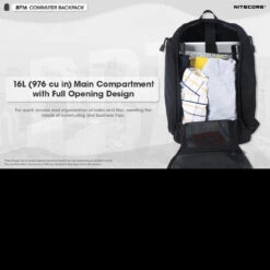 Nitecore BP16 Backpack -Nitecore NITECORE BP16det7 79796.1642678725