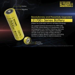 Nitecore 21700 Li-ion 15A Battery 5000mAh NL2150HPi -Nitecore NITECORE NL2150HPidet1 22081.1608122282