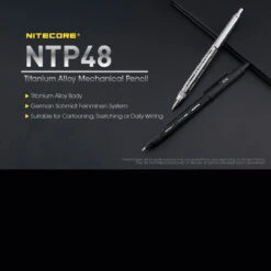 Nitecore NTP48 Titanium Mechanical Pencil -Nitecore NITECORE NTP48det 06580.1597830220