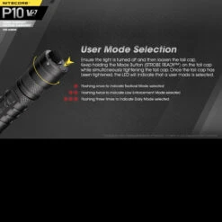 Nitecore P10 V2 13 Nitecore P10 V2 -Nitecore NITECORE P10V2det4 70021.1595247052