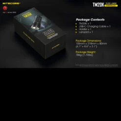 Nitecore TM20K -Nitecore NITECORE TM20K.11 45274.1668002426.1280.1280 27895.1668011042
