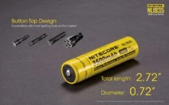 NITECORE 18650 3500mAh -Nitecore NL1835 2