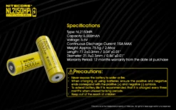 Nitecore NL2150HPi -Nitecore NL2150HPi 1