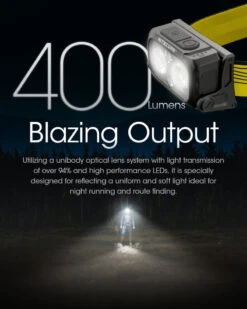 Nitecore NU25 400L 2022 Edition -Nitecore NU25BLKBLK 2