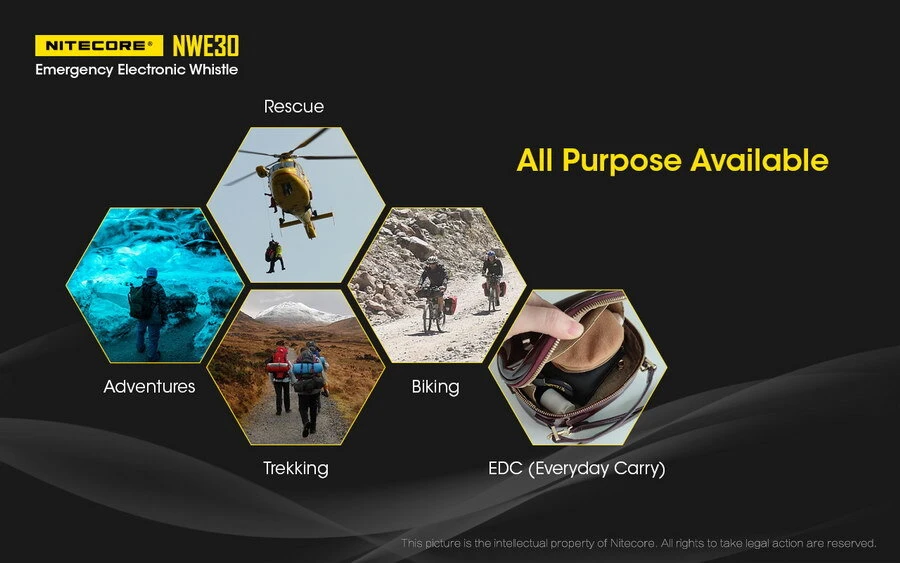 Nitecore NWE30 Whistle 5 Nitecore NWE30 Whistle - Image 5