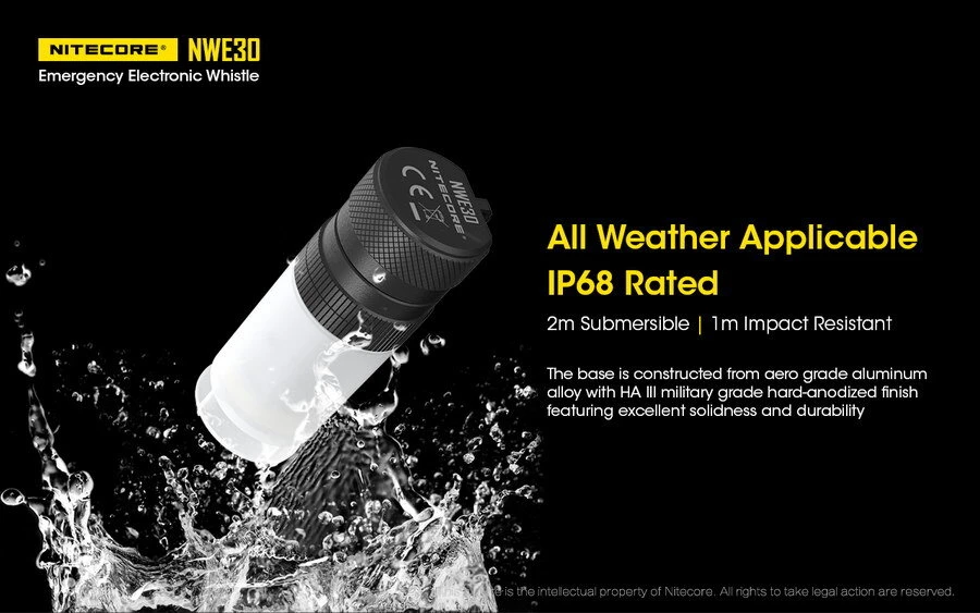 Nitecore NWE30 Whistle 6 Nitecore NWE30 Whistle - Image 6
