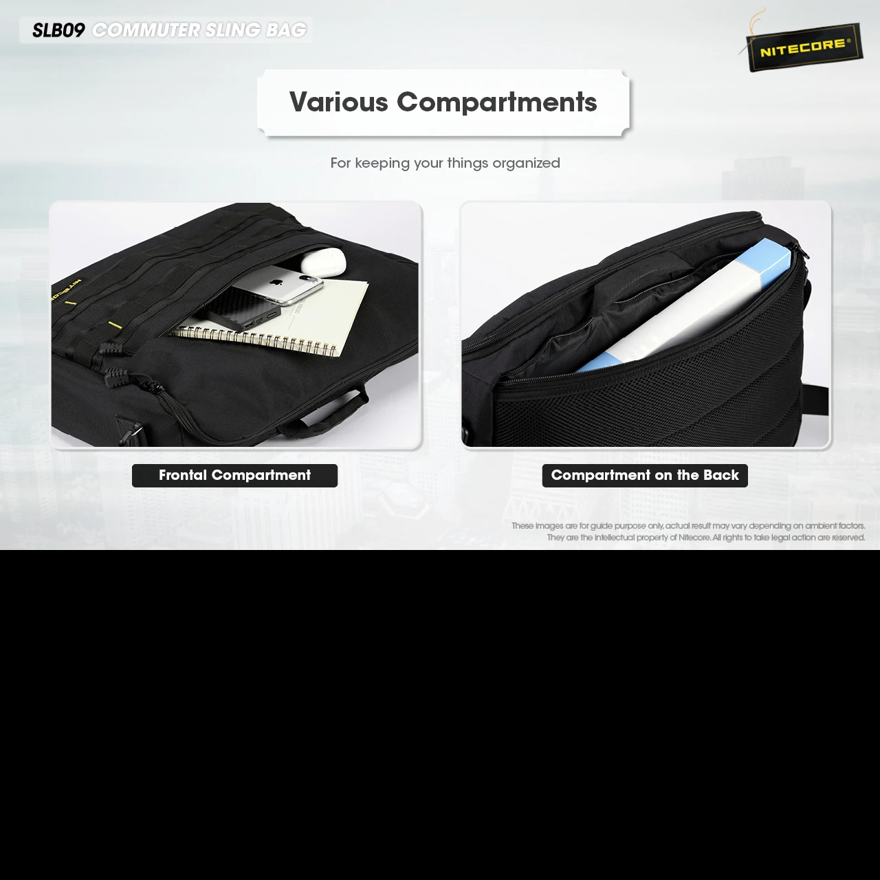 Nitecore SLB09 Sling Bag 6 Nitecore SLB09 Sling Bag - Image 6