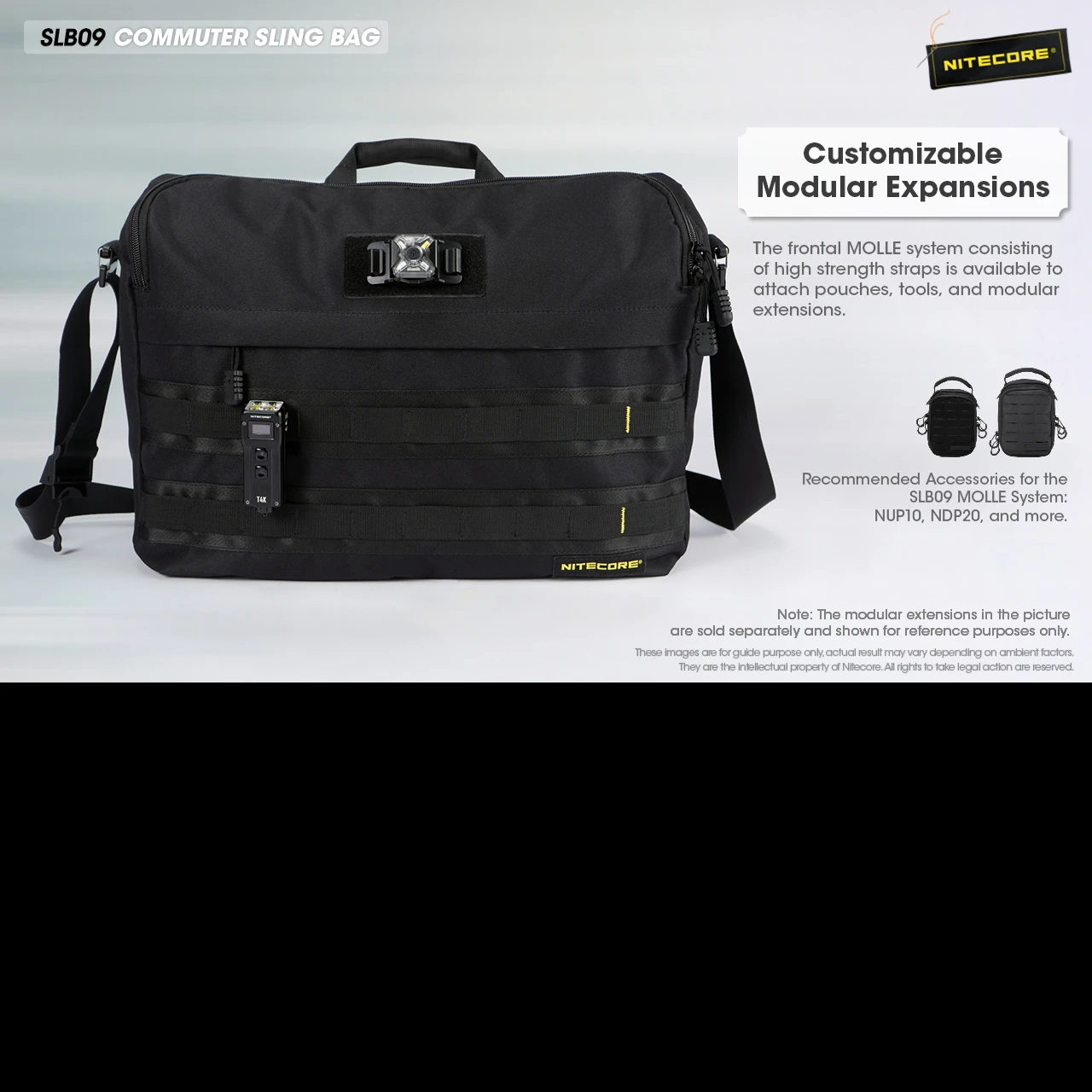 Nitecore SLB09 Sling Bag 1 Nitecore SLB09 Sling Bag