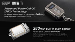 Nitecore TINI 2 Ti -Nitecore TINI2Ti 2