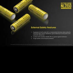 Nitecore NL2150 Rechargeable Battery -Nitecore b5 84687.1603976322