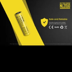Nitecore NL2150 Rechargeable Battery -Nitecore b7 06456.1603976321