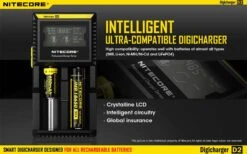 Nitecore Digicharger D2 12 Nitecore Digicharger D2 -Nitecore nitecore d2det6 2 78379.1601641378