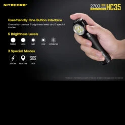 Nitecore HC35 -Nitecore nitecore hc35det6 13091.1587423372
