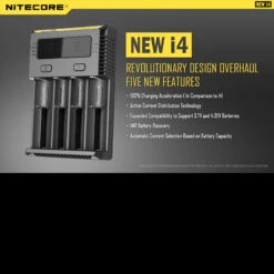Nitecore Intellicharger "New I4" -Nitecore nitecore i4det 77157.1598283763