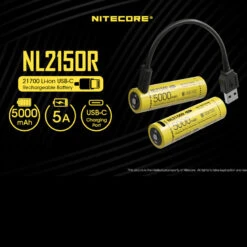 Nitecore NL2150R USB -Nitecore nitecore nl2150rdet 76308.1588340881