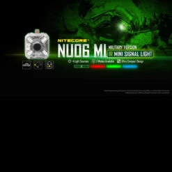 Nitecore NU06MI Mini Signal Light Military Version -Nitecore nu06military 10416.1670928066