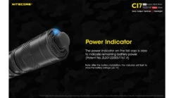 Nitecore CI7 White/Infrared IR CREE XP-G3 S3 LED Flashlight -Nitecore opplanet nitecore ci7 2500 lumen white and infrared ir led flashlight black 6952506405237 av 10