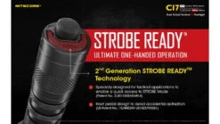 Nitecore CI7 White/Infrared IR CREE XP-G3 S3 LED Flashlight -Nitecore opplanet nitecore ci7 2500 lumen white and infrared ir led flashlight black 6952506405237 av 6