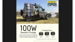 Nitecore FSP100 100 Foldable Solar Panel -Nitecore opplanet nitecore fsp100 100 foldable solar panel black 6952506493821 av 3