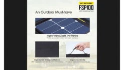 Nitecore FSP100 100 Foldable Solar Panel -Nitecore opplanet nitecore fsp100 100 foldable solar panel black 6952506493821 av 7
